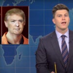 "Weekend Update" host Colin Jost on "Saturday Night Live."