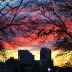 The Boston skyline, viewed from Charlestown.