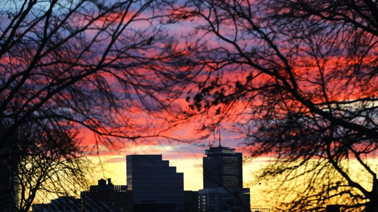 The Boston skyline, viewed from Charlestown.