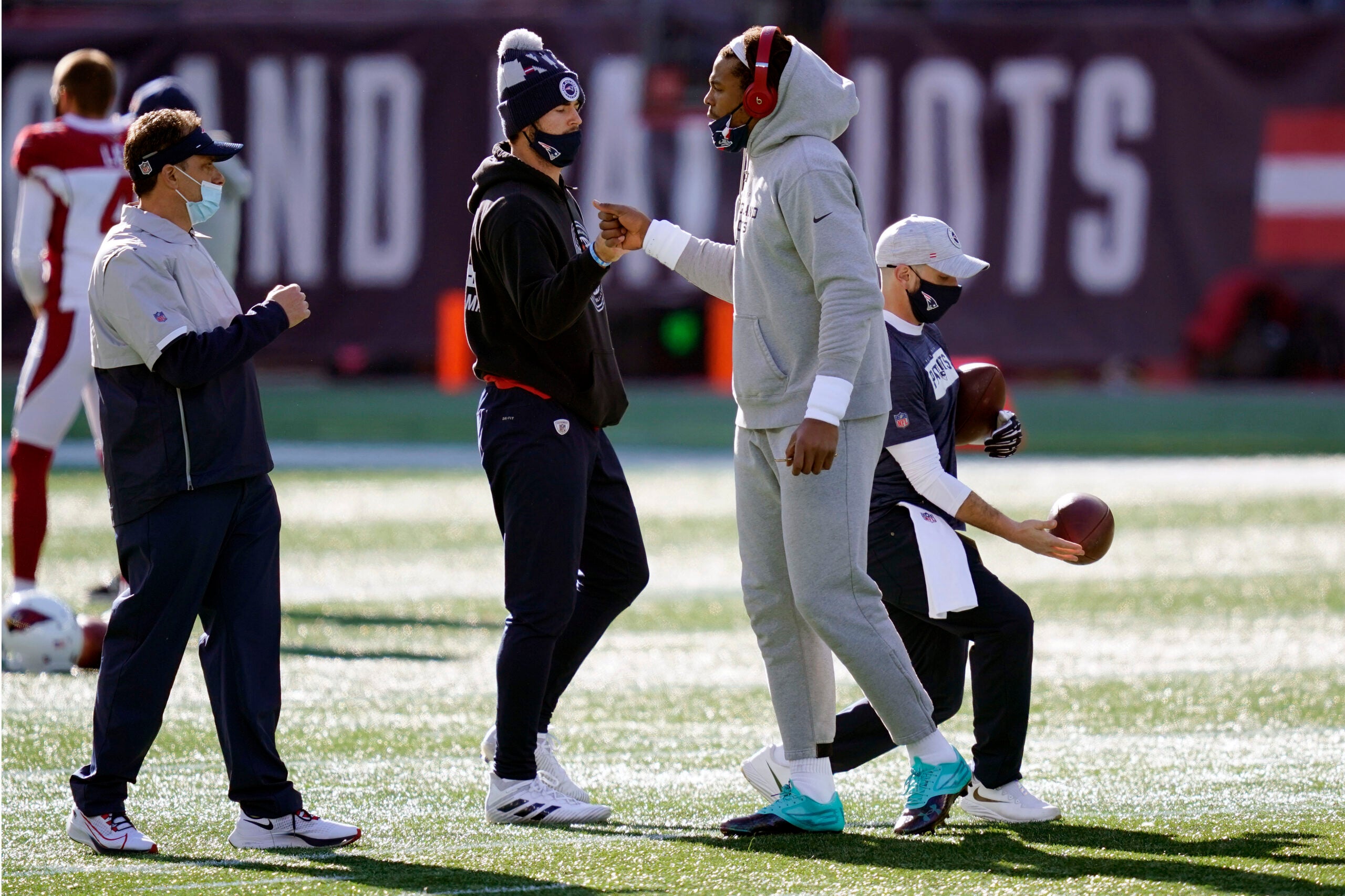 Cam Newton offered a passionate defense of Josh McDaniels's play-calling,  admitted Patriots' record 'extremely frustrating'