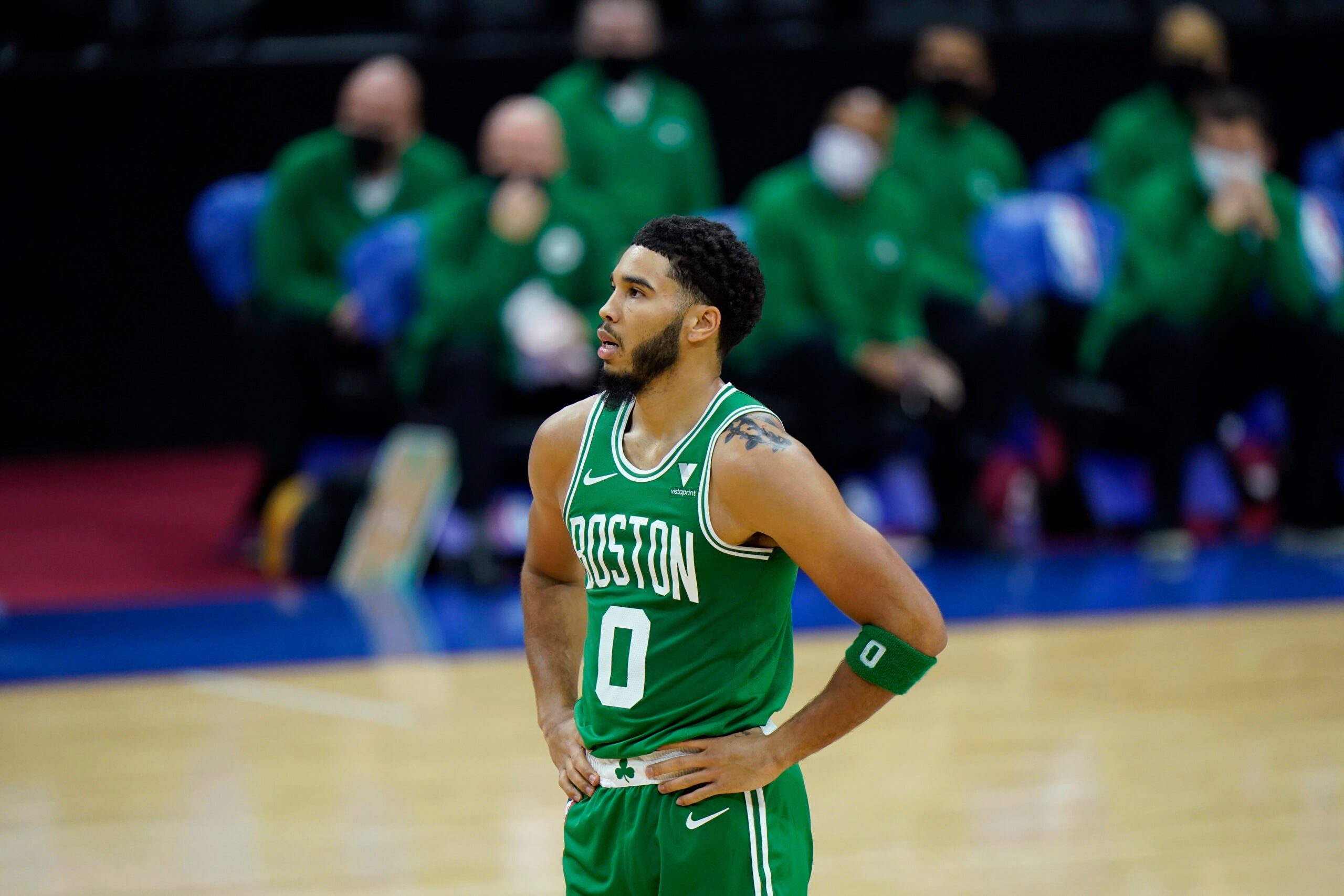 Celtics' Jayson Tatum says he added 10 pounds as body matures: 'I