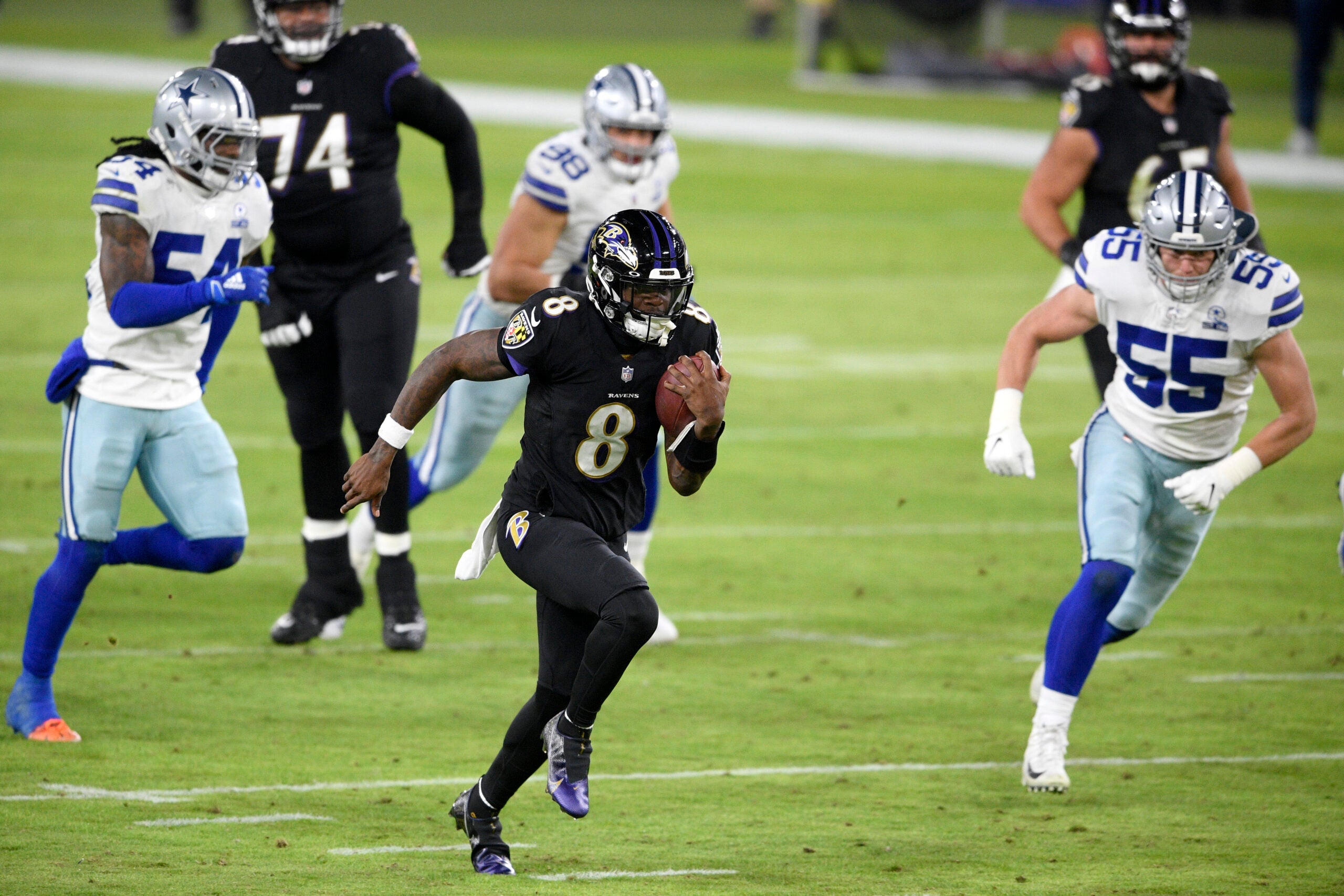 Lamar Jackson's Baltimore Ravens host Cleveland Browns in AFC