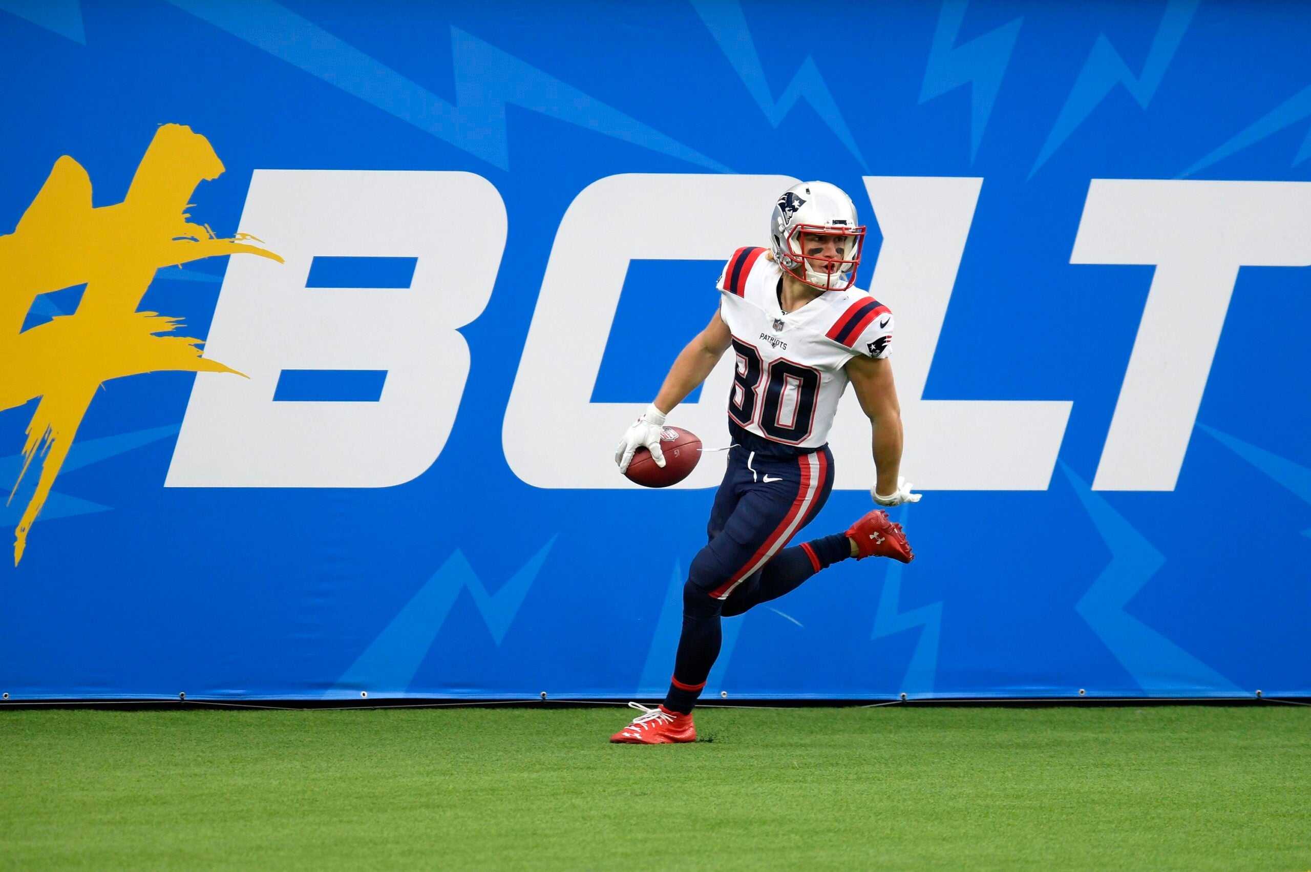 Pittsburgh Steelers wide receiver Gunner Olszewski takes part in a News  Photo - Getty Images