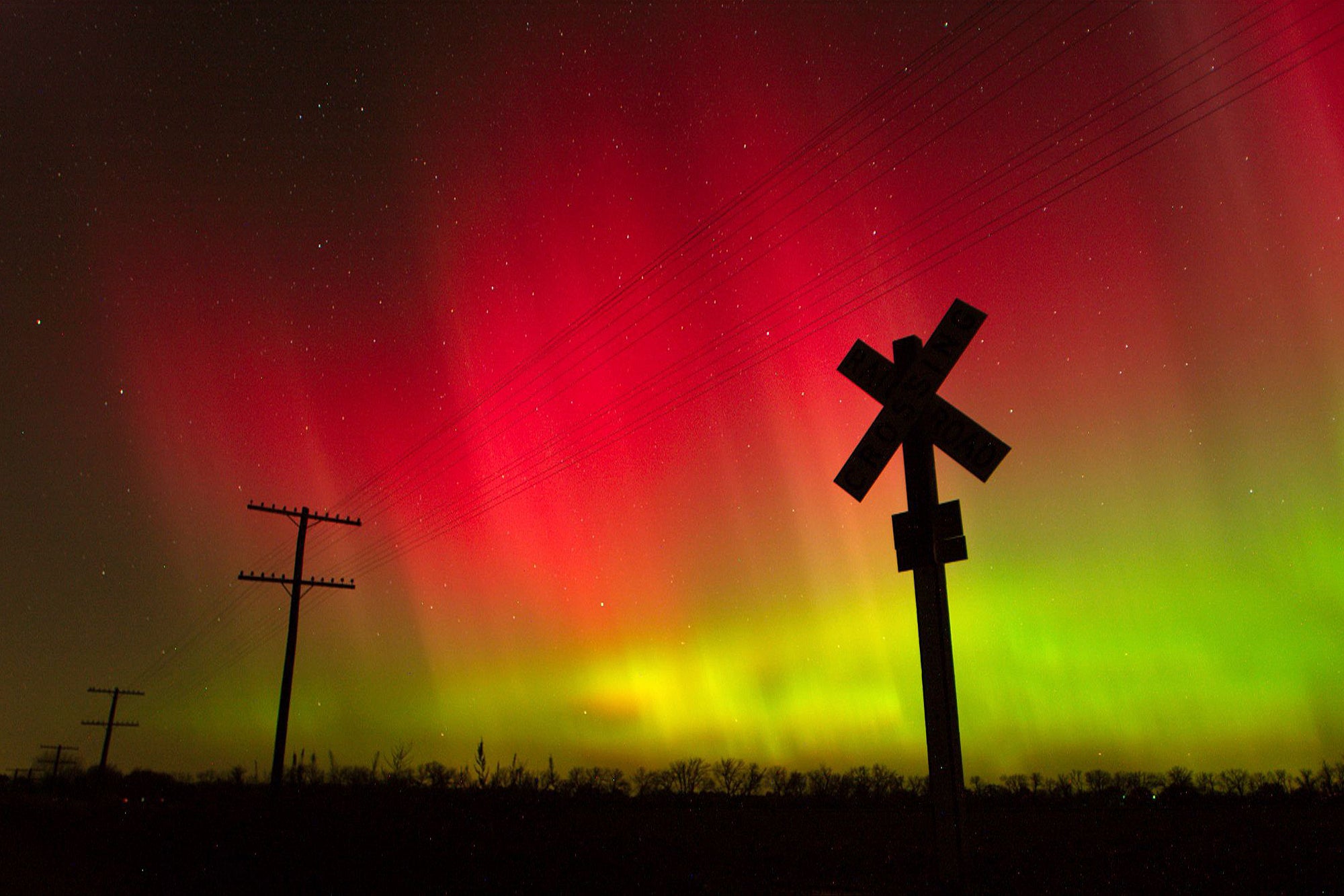 The Northern Lights Shined on New England in Incredible Color Last Night