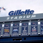 Patriots banners