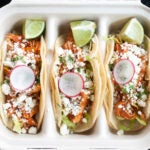 Smoked chipotle chicken tacos at La Ventana