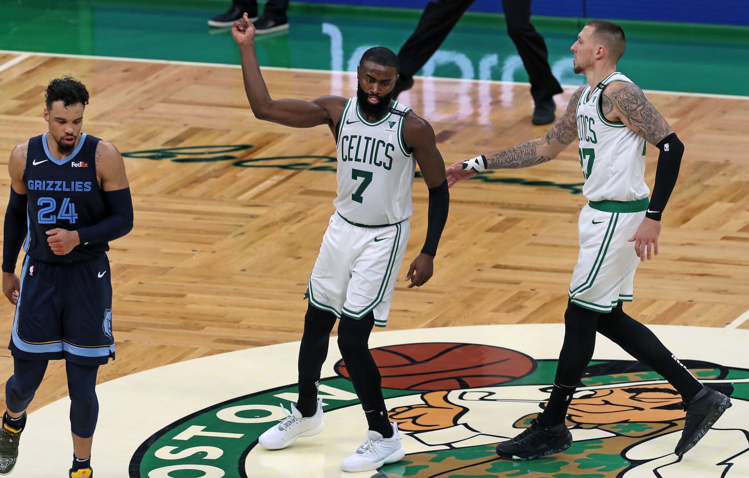 5 takeaways as Jaylen Brown's shooting helps Celtics break losing