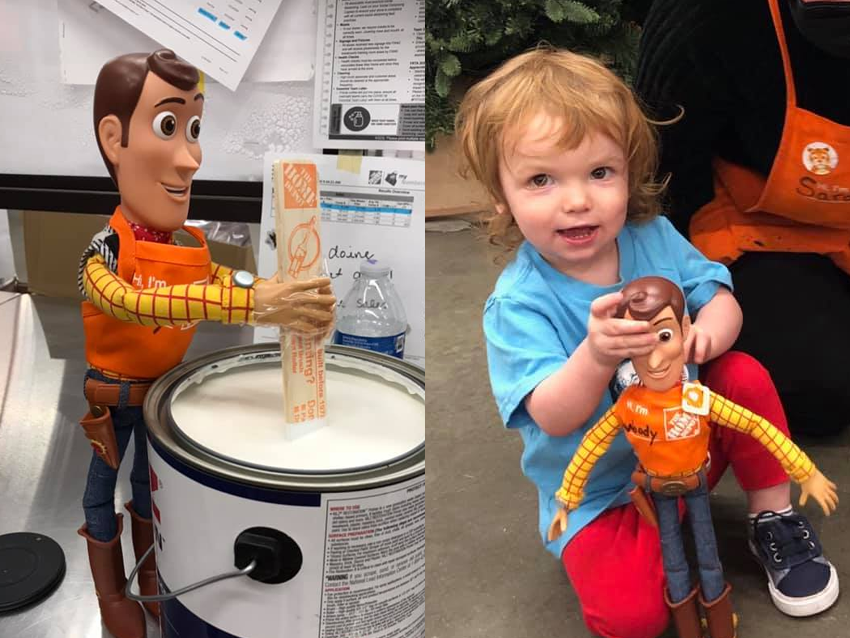 home depot woody doll