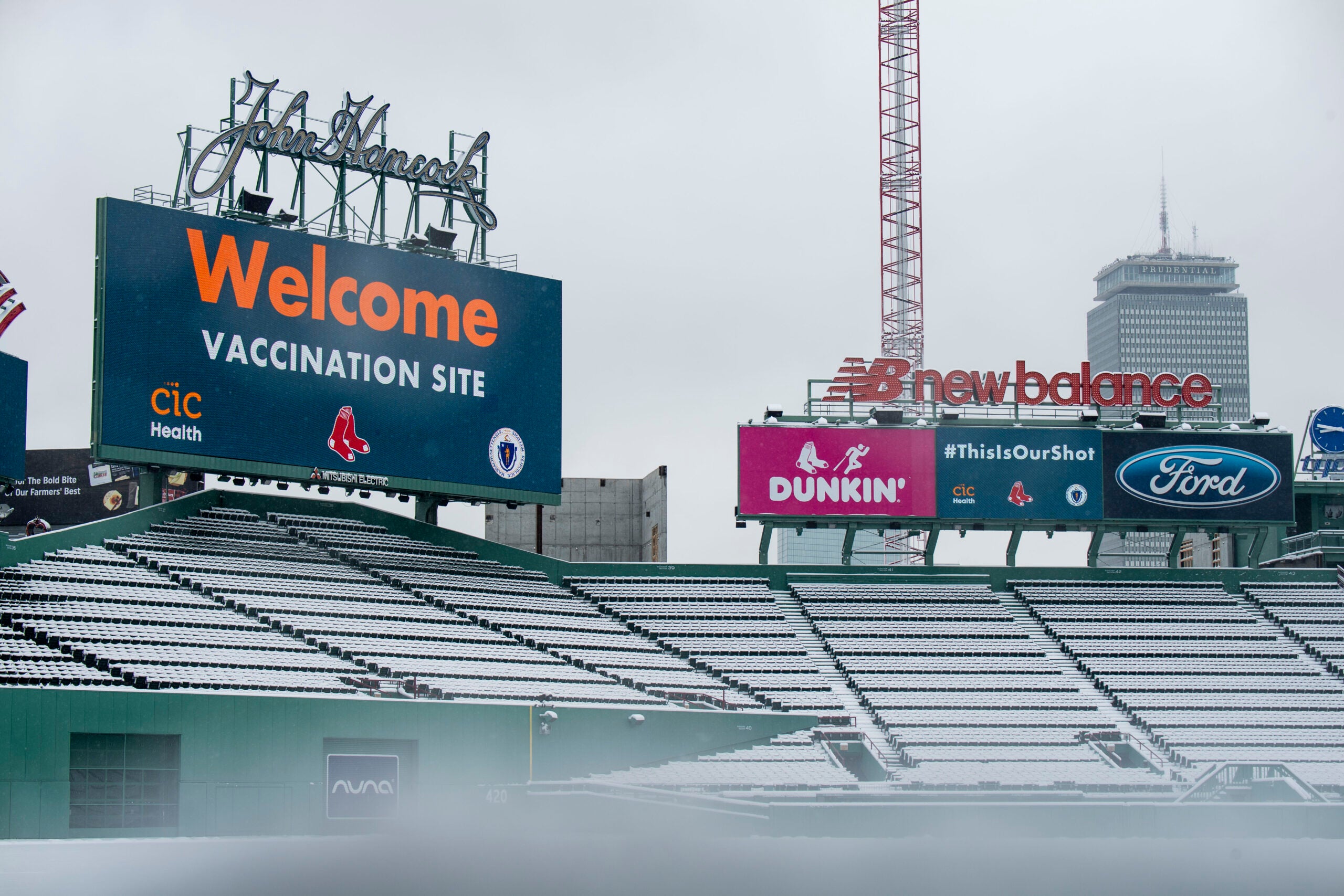 Fenway Park mass COVID-19 vaccination site now open
