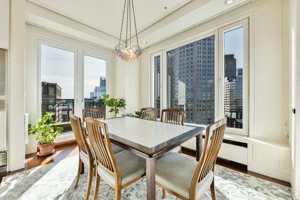 Luxury Home of the Week: For $35k, Rowes Wharf penthouse rental