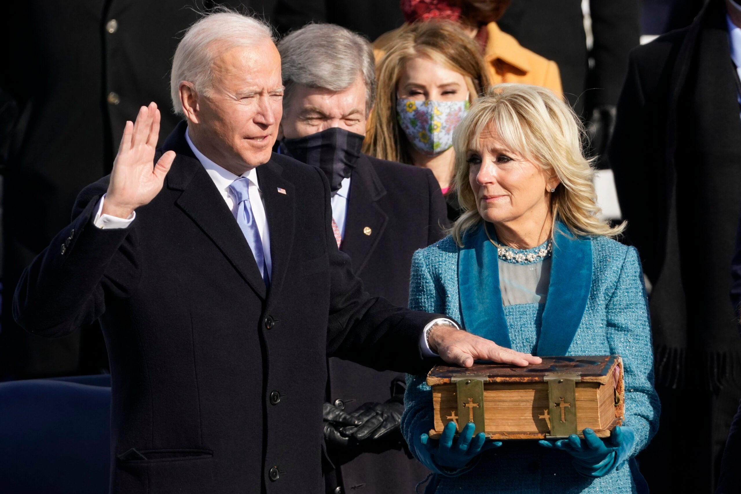 What to know about the rather large Bible that Joe Biden took his  presidential oath on