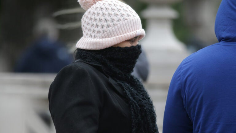 Windy and cold weather continue in Boston.