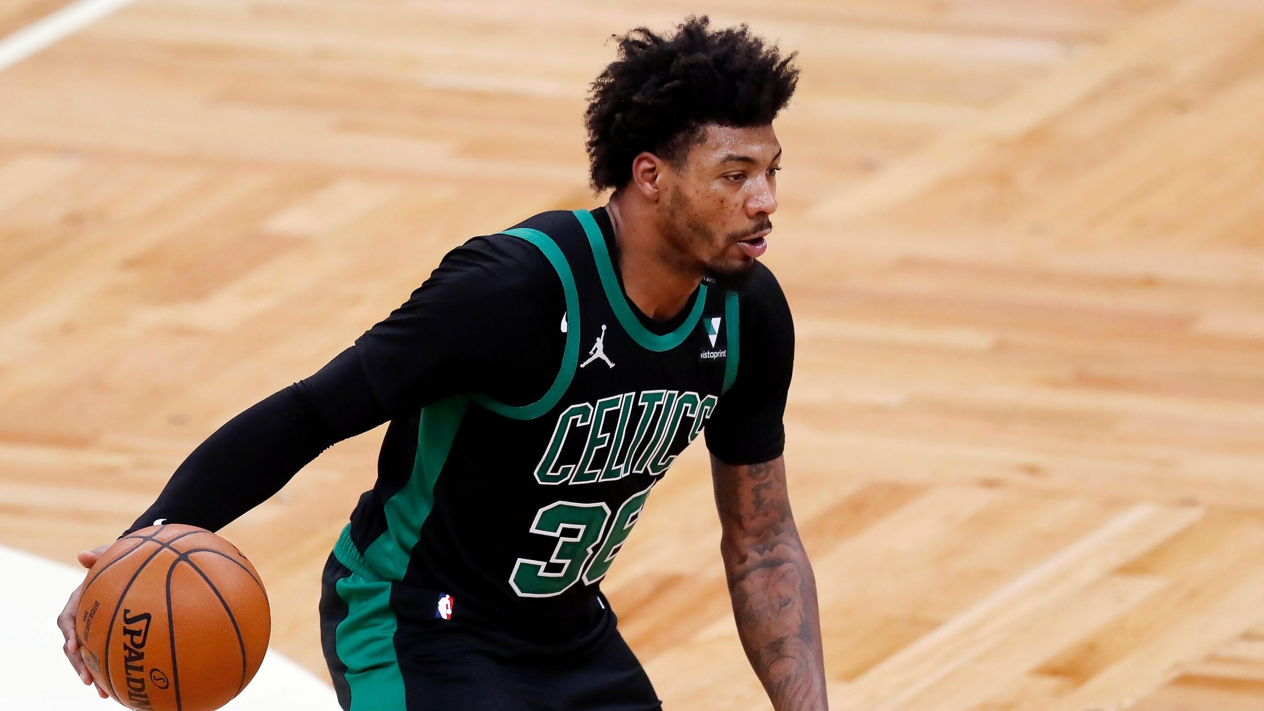 Celtics' Marcus Smart rips officiating after loss to 76ers, says Joel Embiid 'flails' for calls