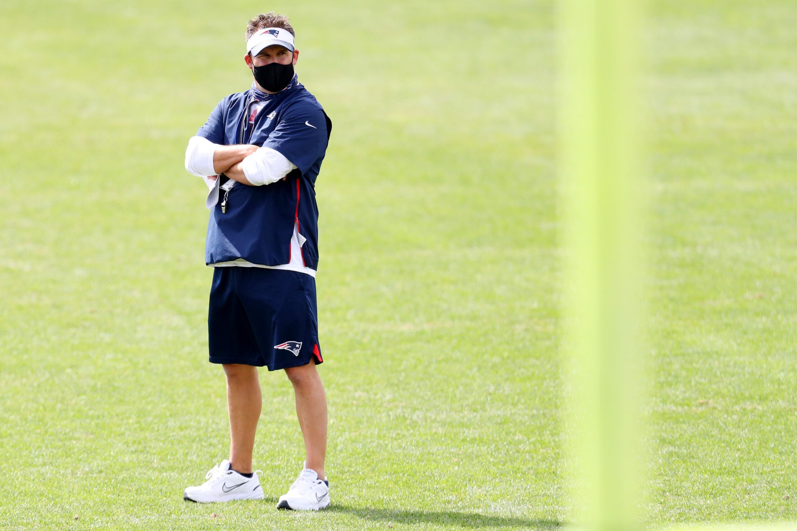 Dolphins' Mike McDaniel tipped his hat to Patriots' field goal block