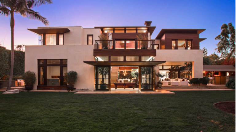Matt Damon's Pacific Palisades home.