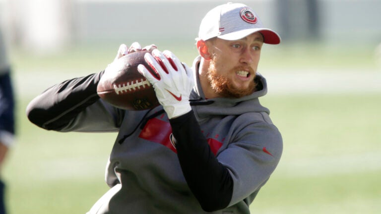 49ers at Giants injury report: George Kittle, Jimmy Garoppolo out