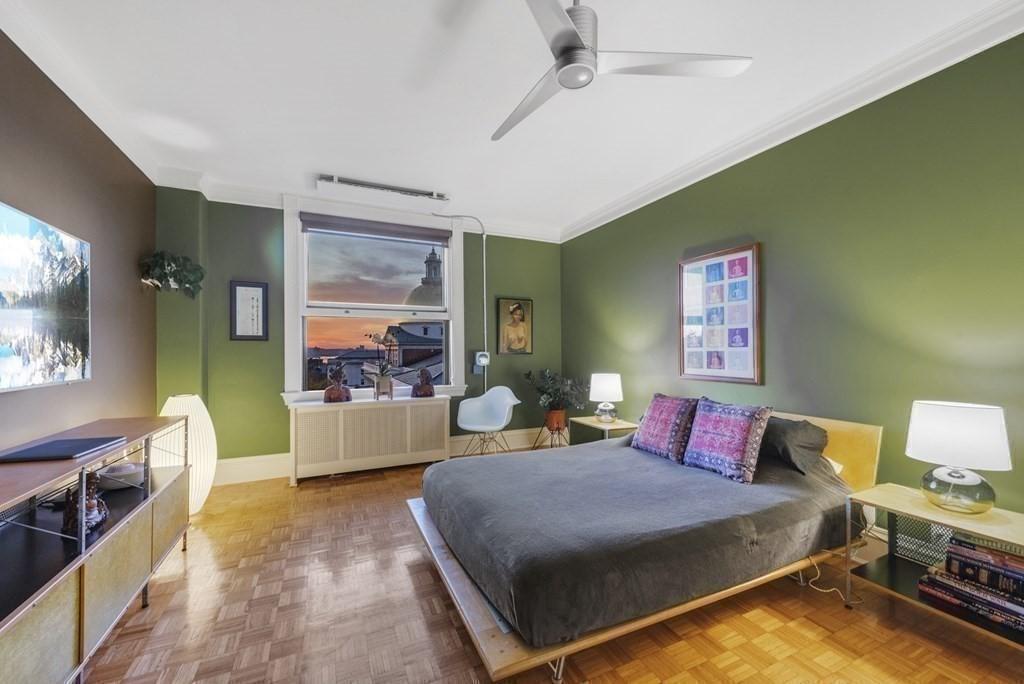 This Beacon Hill twobedroom comes with a political view