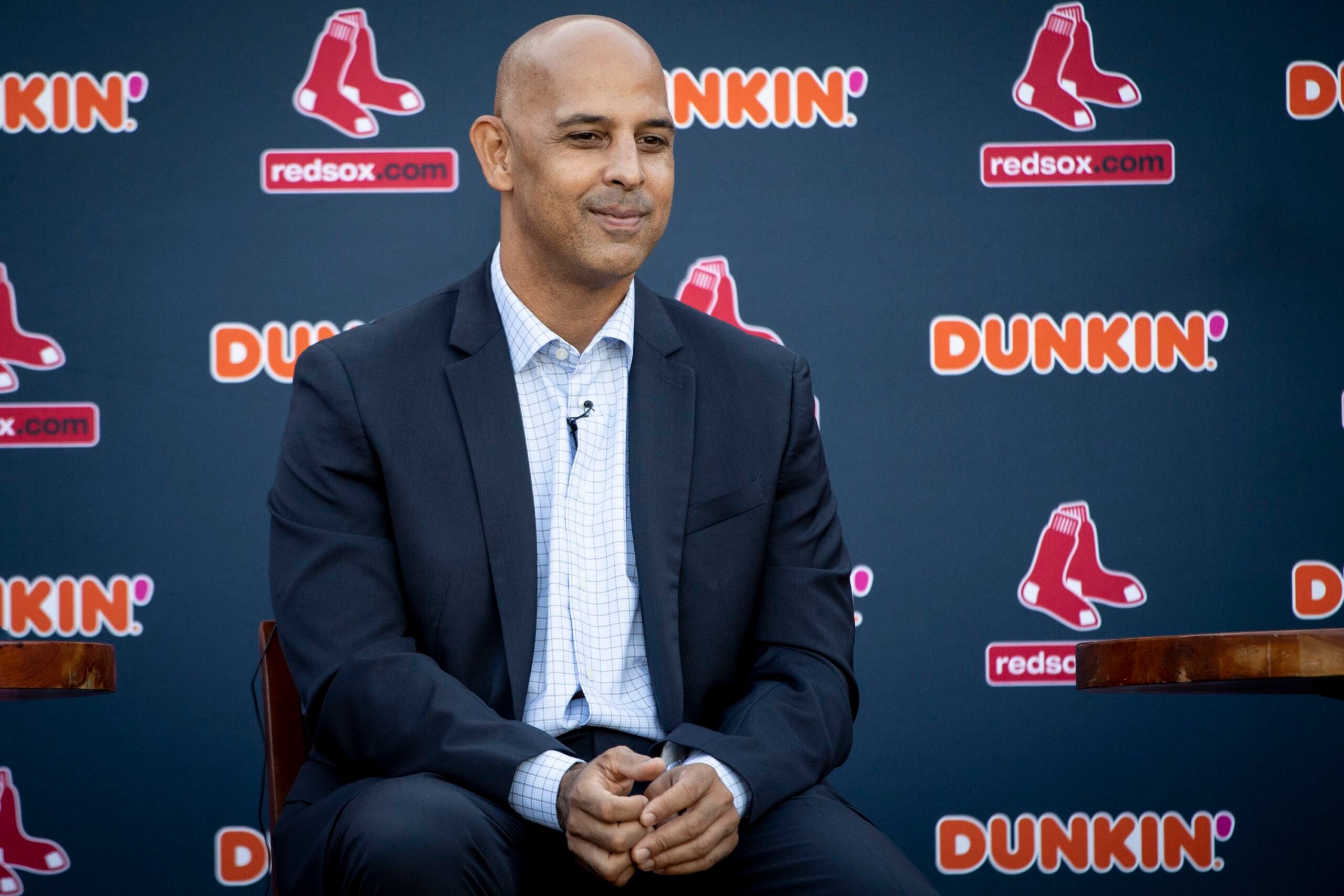 Alex Cora At Spring Training  Red Sox Press Conference 