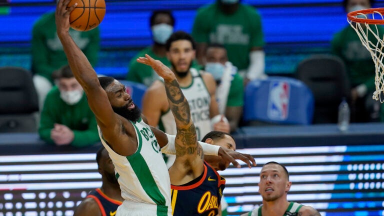 Celtics Will Monitor Jaylen Brown's Left Knee As Star Wing Misses Game ...