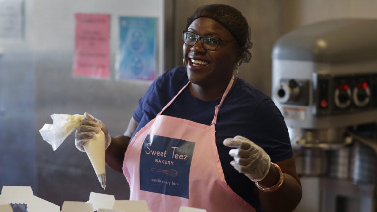 Teresa Maynard, owner of Sweet Teez Bakery