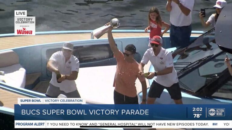 brady on his boat