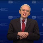 Kate McKinnon as Anthony Fauci on "Saturday Night Live."