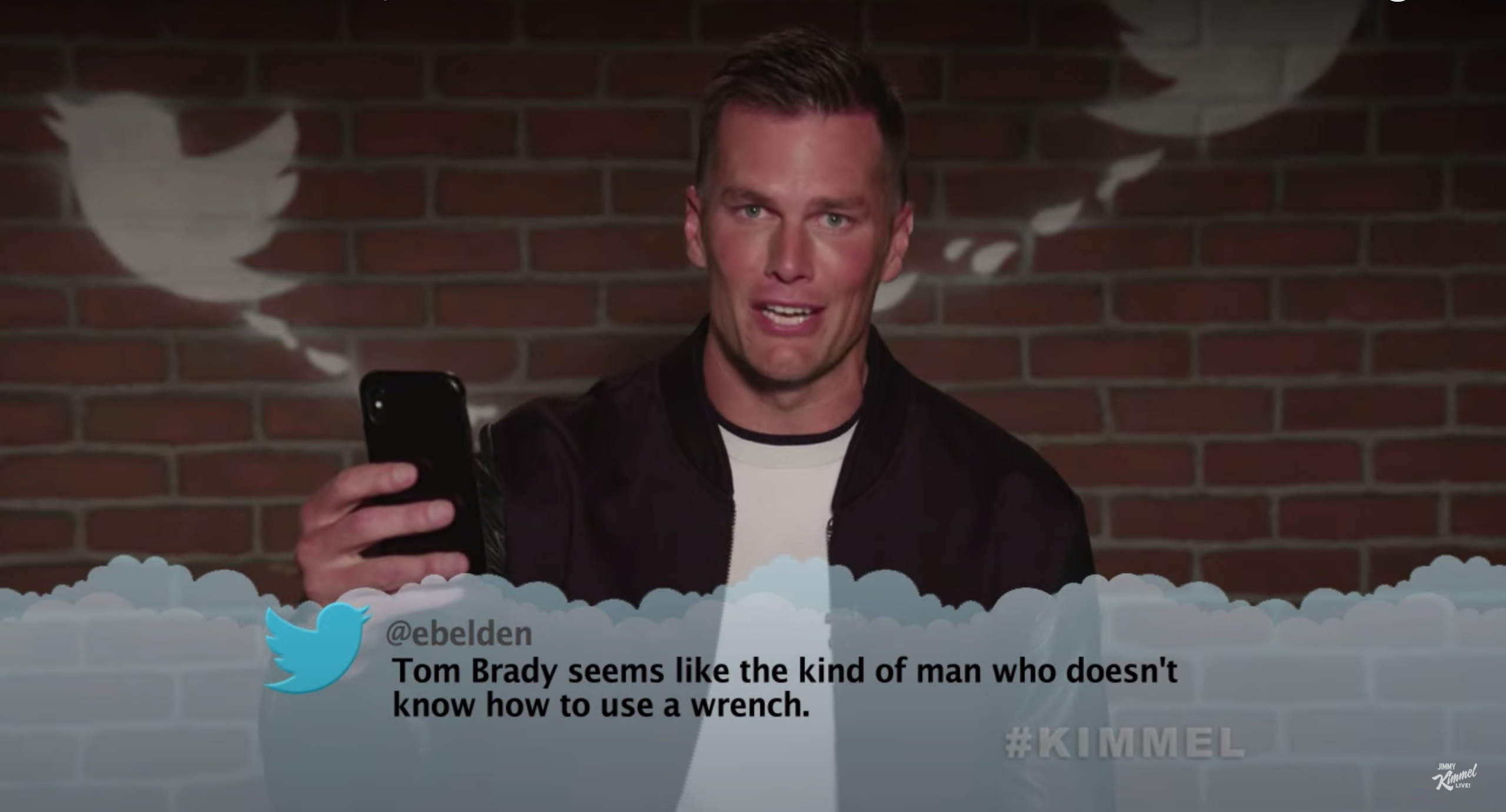 When Tom Brady got his daily affirmation from Mark Wahlberg in Ted