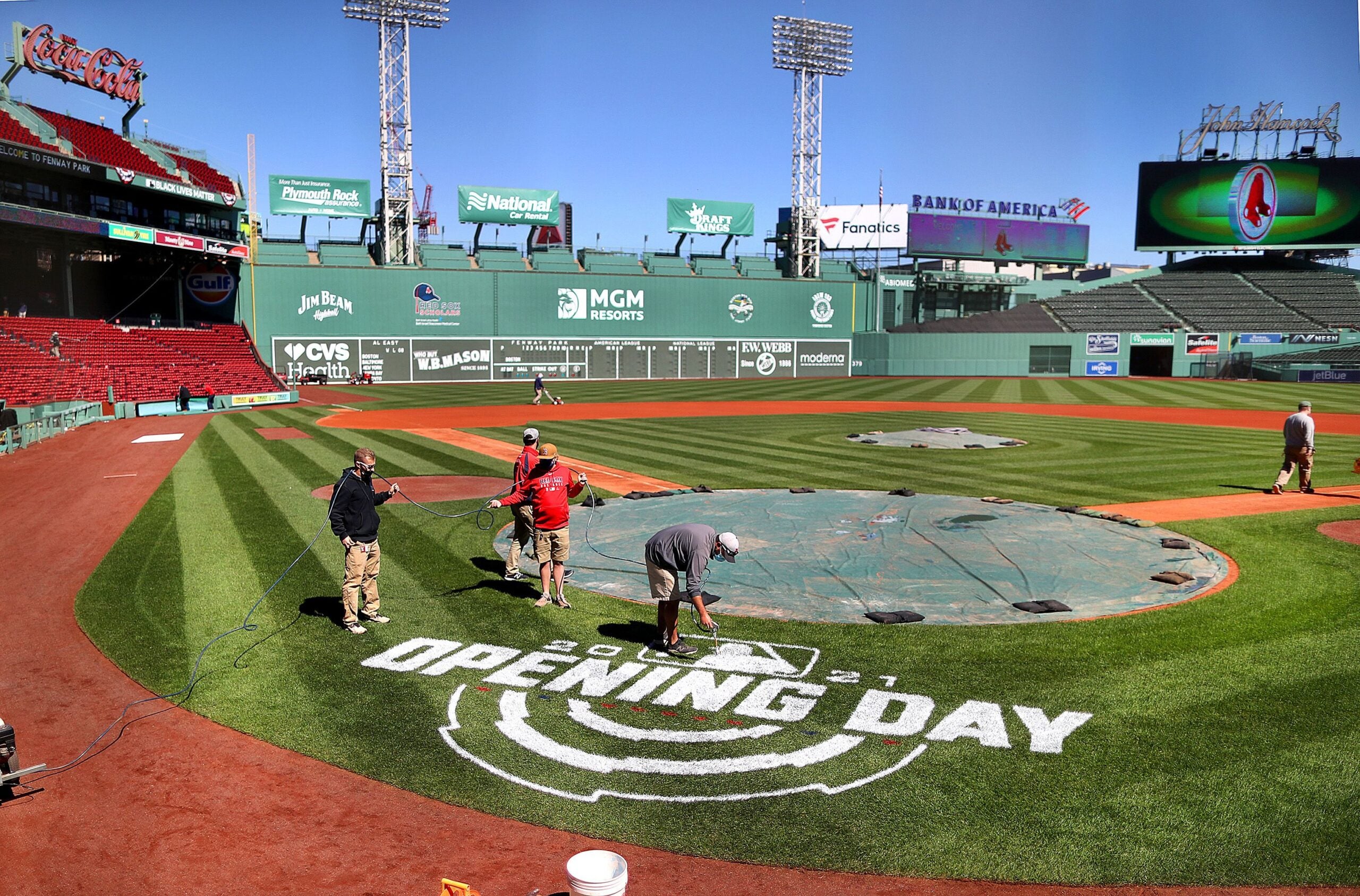 See the schedule for the Red Sox’ Opening Day ceremonies