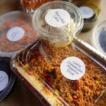 Vegetarian subscription box at Oleana