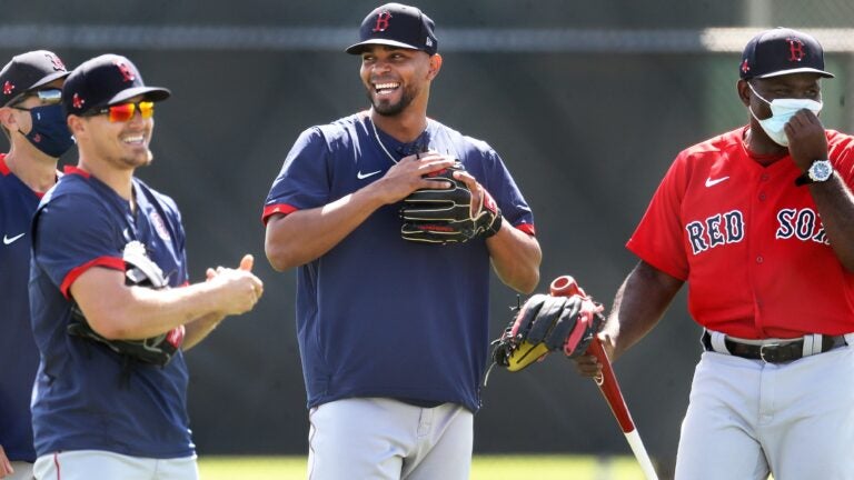 Xander Bogaerts, once again in the middle of everything, showed up