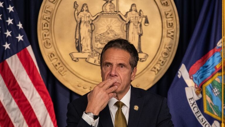Andrew Cuomo, governor of New York.