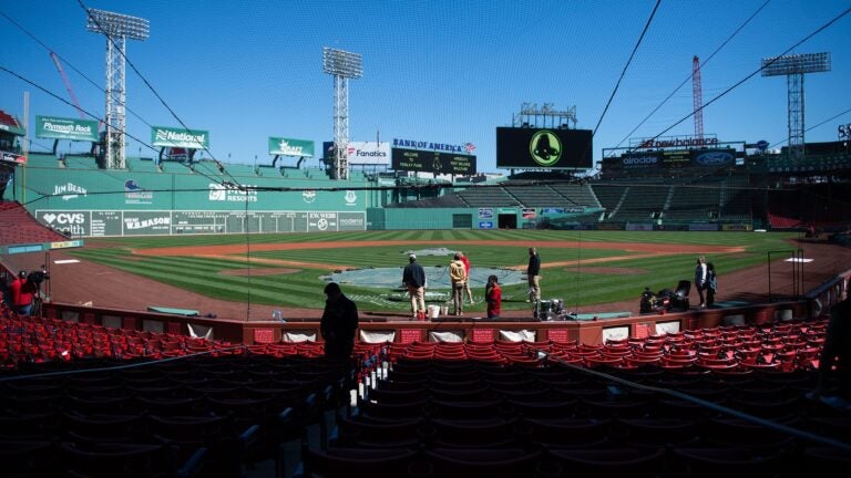 At Fenway Park, home of the Boston Red Sox, seating is limited to