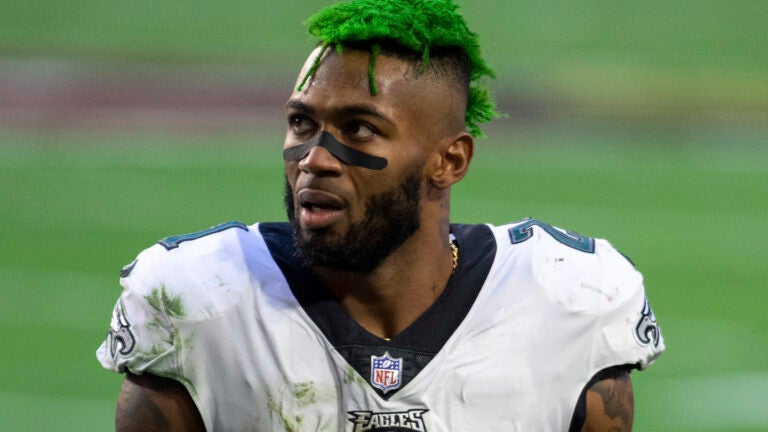 Jalen Mills teasing return of Patriots throwback helmets on IG?