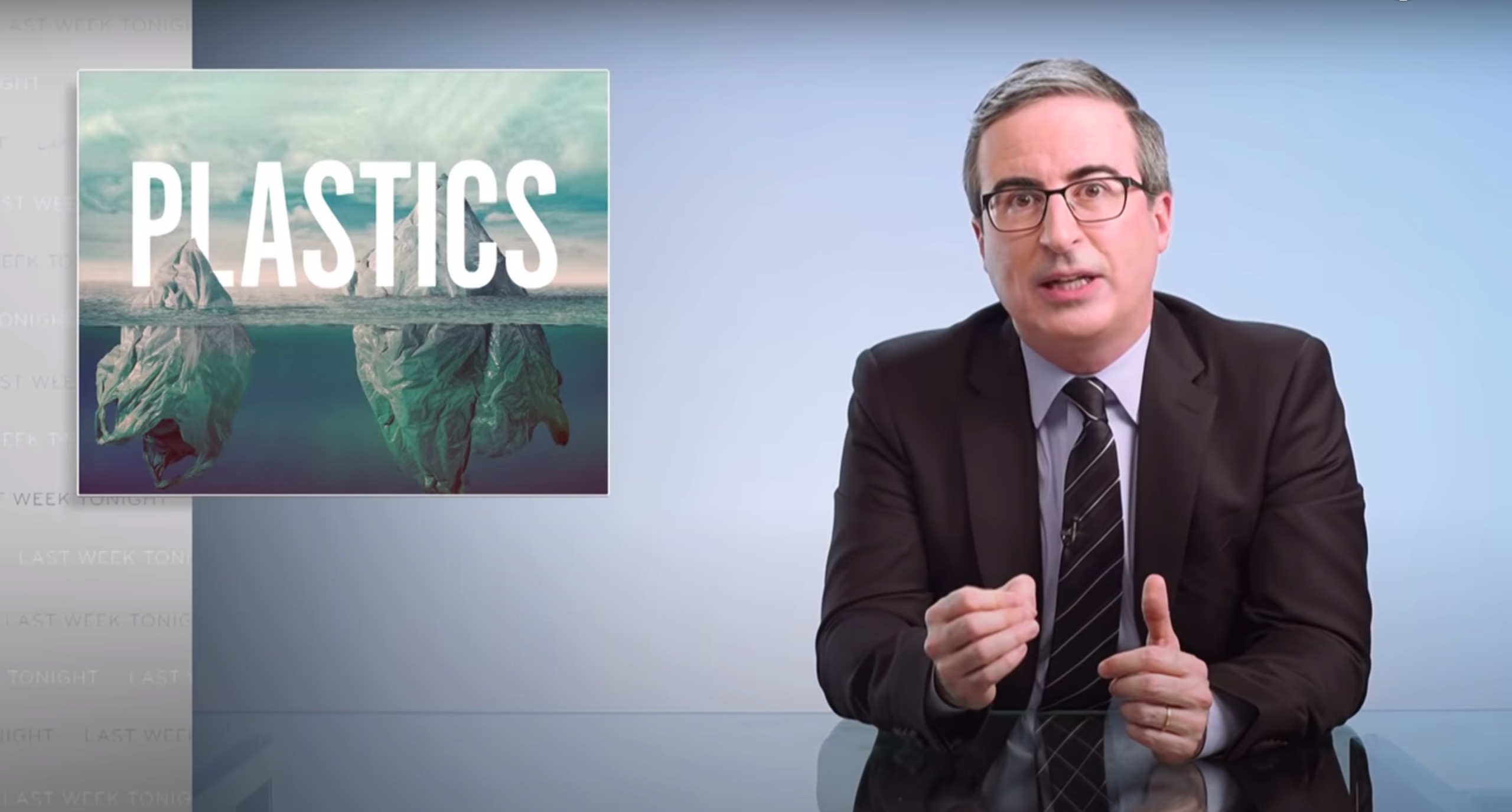 John Oliver reveals why recycling plastic doesn't work the way you think