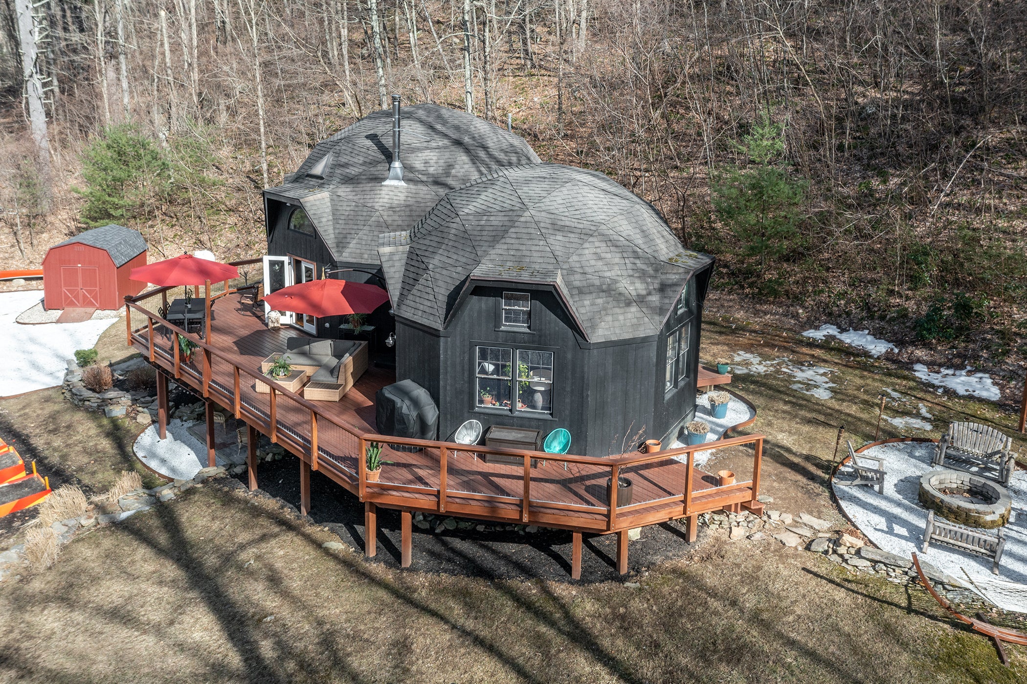 For $324,900, a concrete-and-glass dome in Southbridge