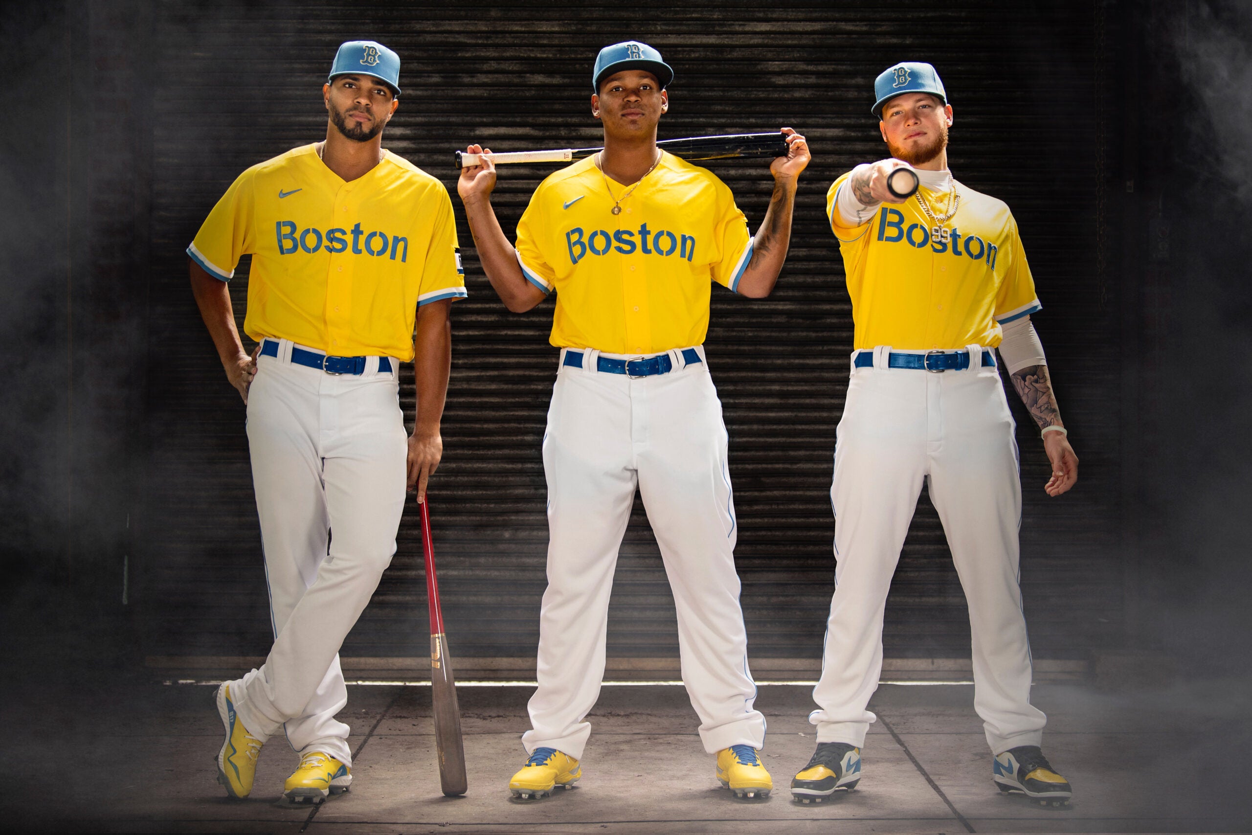 Red Sox City Connect Patriots Day Jerseys