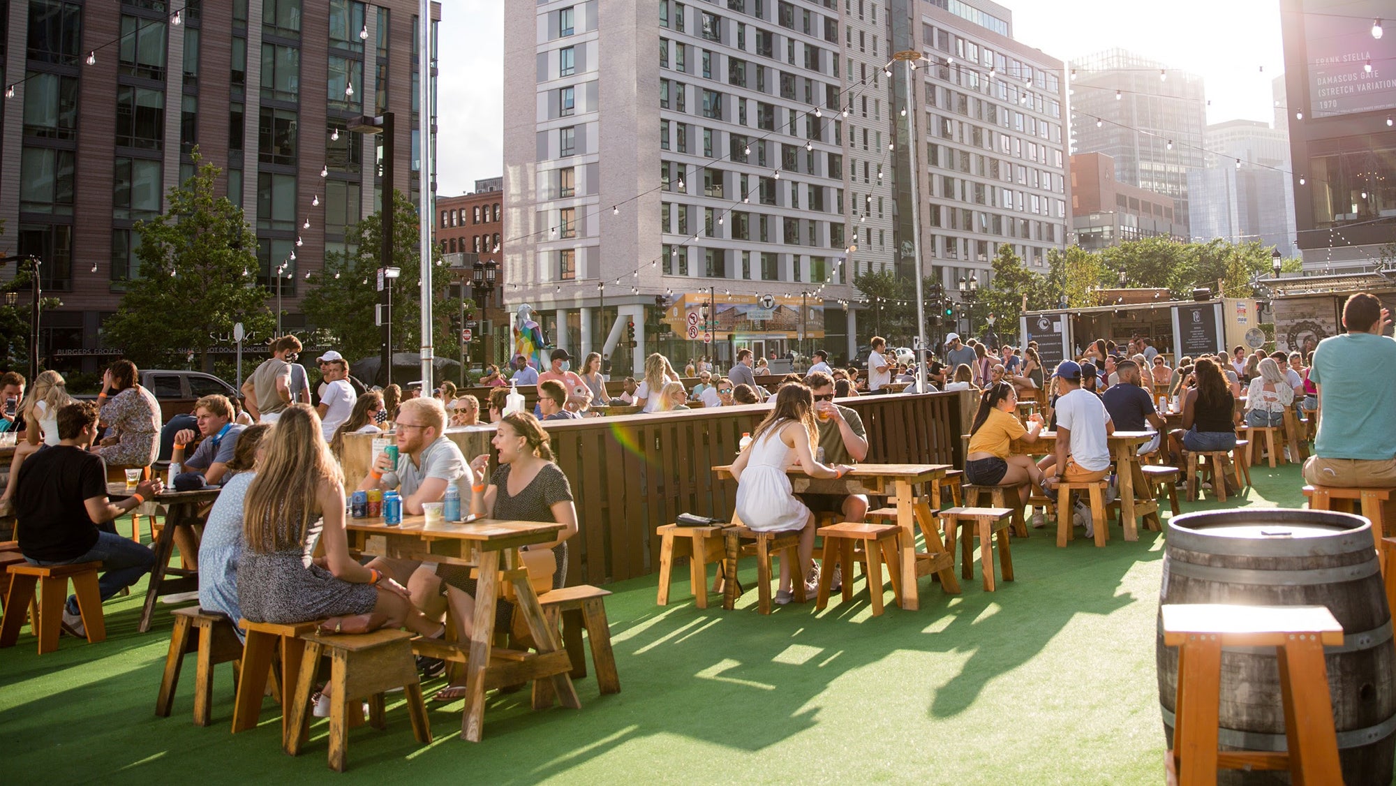 These Boston-area beer gardens are now open for the season