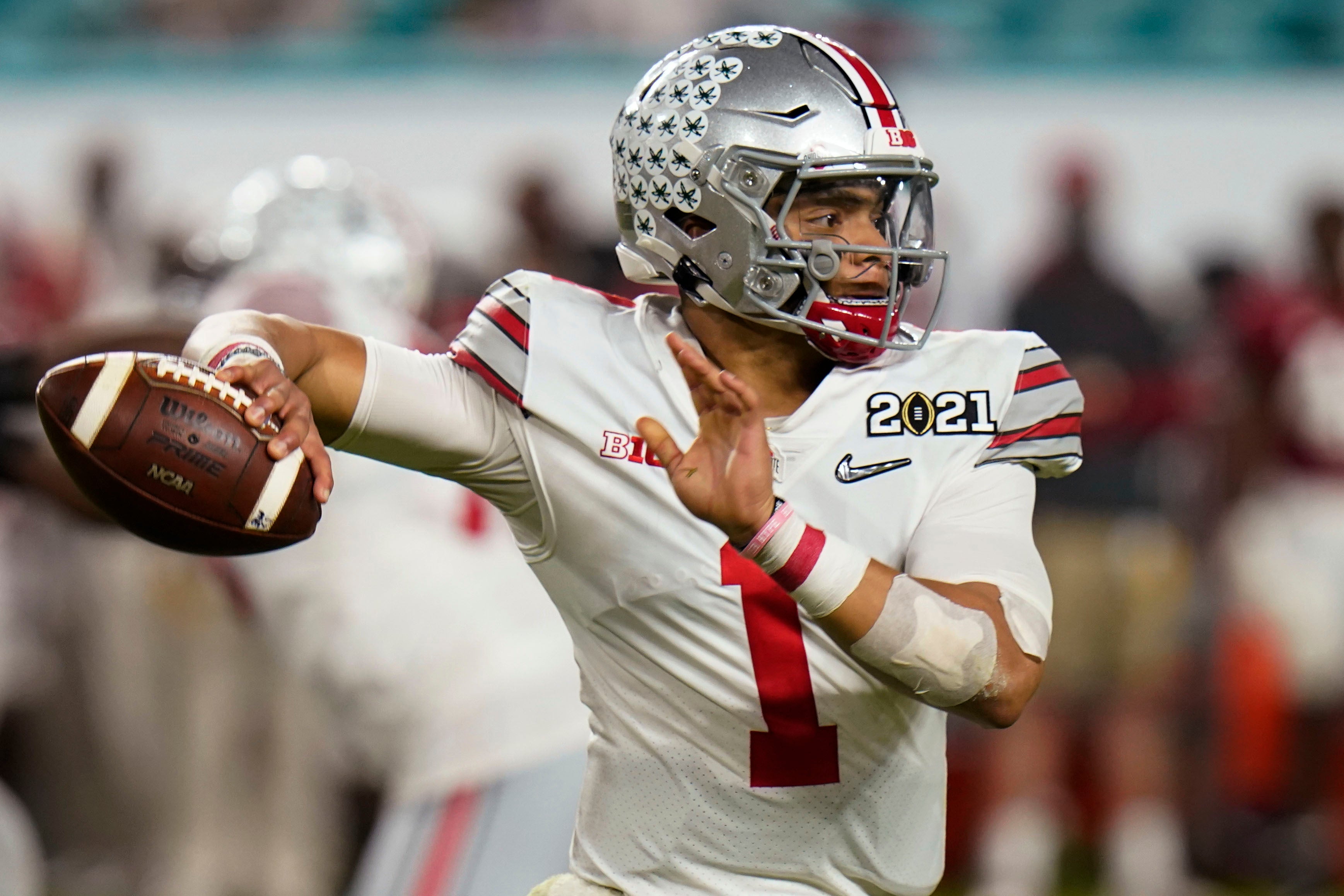 Justin Fields Patriots NFL Draft