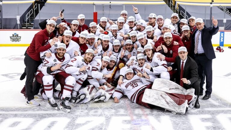 umass hockey national championship gear