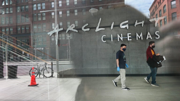 The lobby of ArcLight Cinemas at the Hub on Causeway.