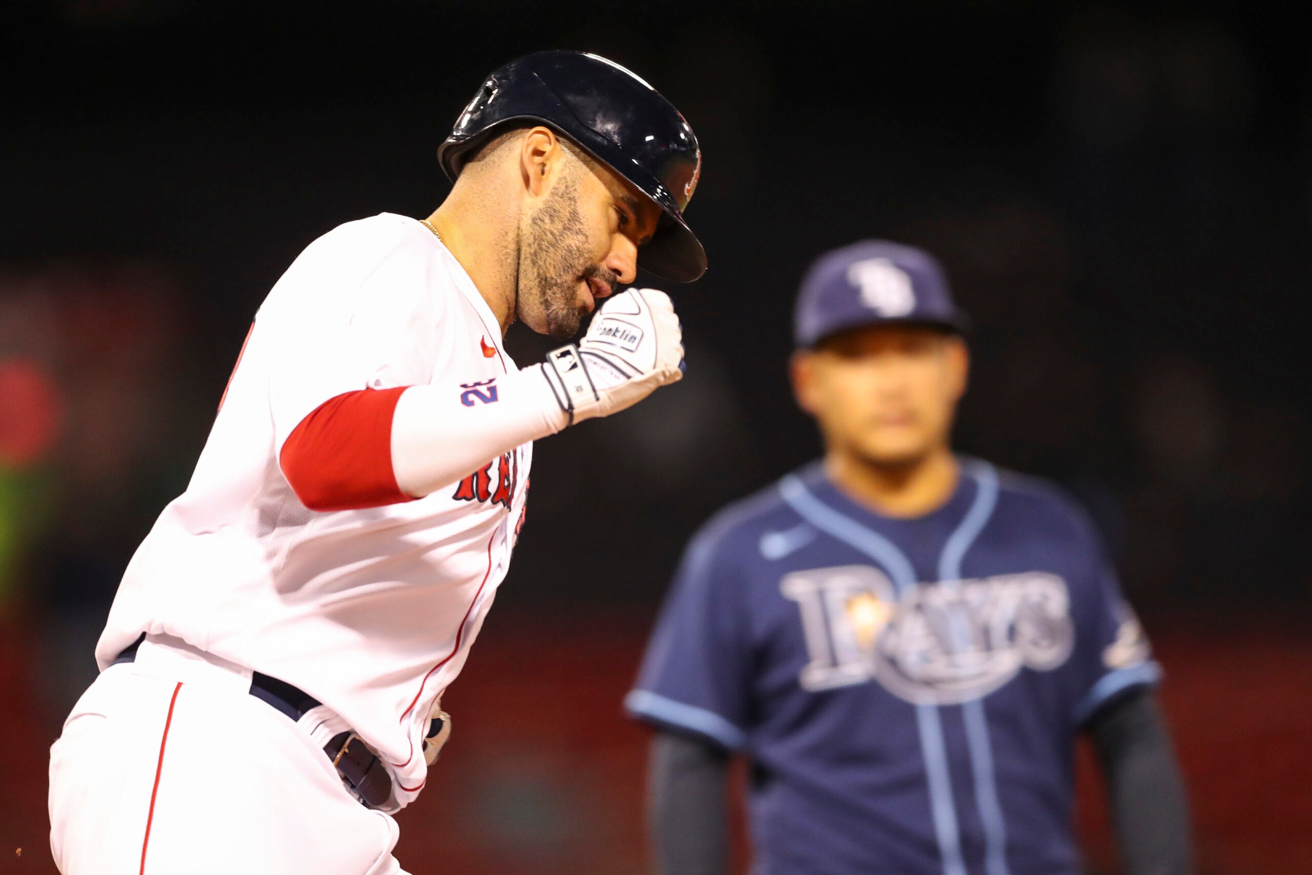 From pregame coffee to in-game video, J.D. Martinez's routine is helping  him feel 'my old way again' for Red Sox
