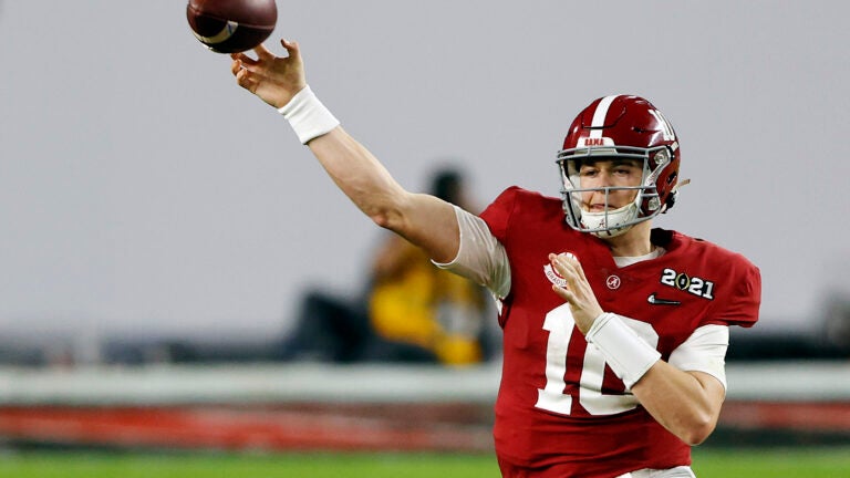 NFL mock draft 2021: Patriots select QB Mac Jones at No. 15