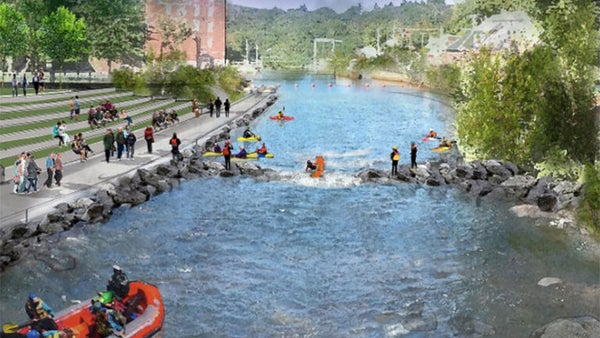 New England's first whitewater park is set to open this year