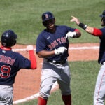 Red Sox J.D. Martinez Rafael Devers