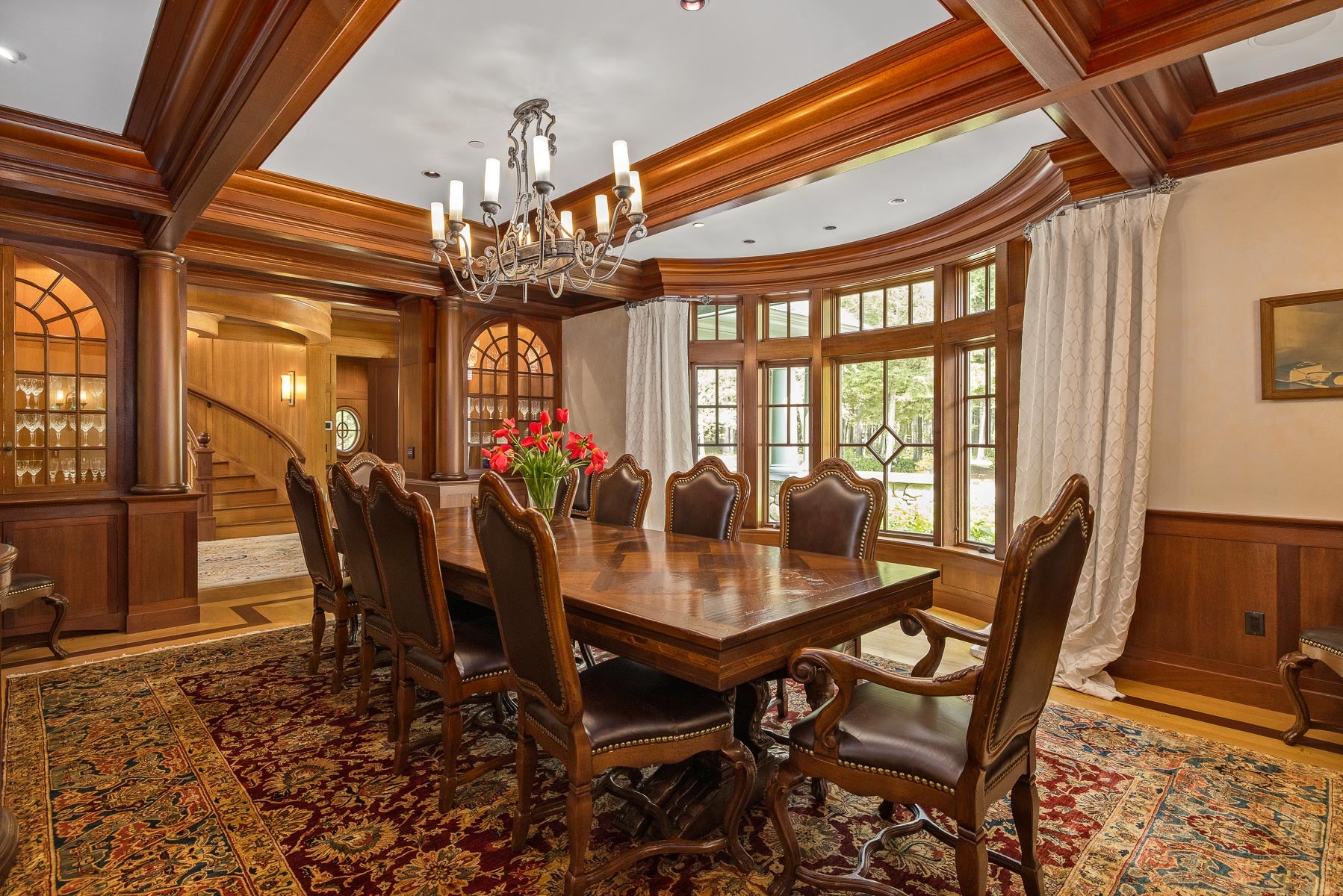 144 Springfield Point Road Wolfeboro NH dining room
