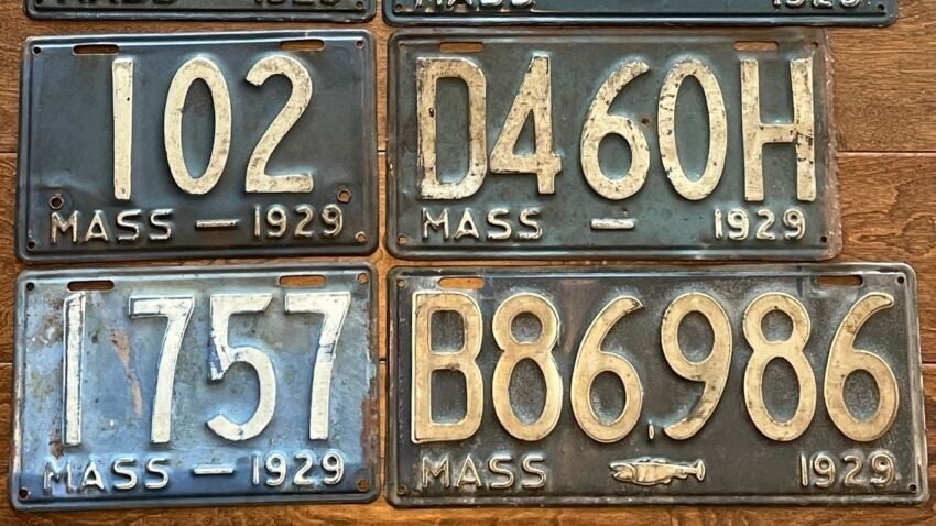 Collector’s secrets: Stories from a Massachusetts license plate expert