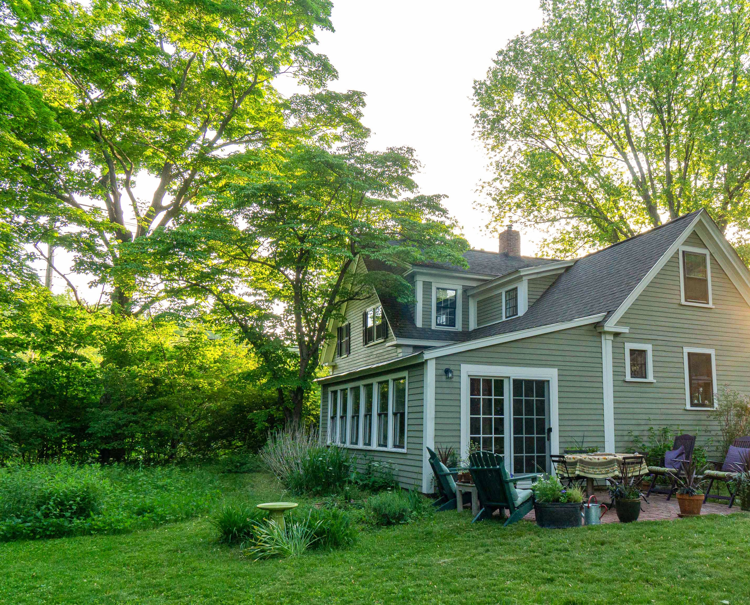 Home of Week Topsfield antique with massive carriage house