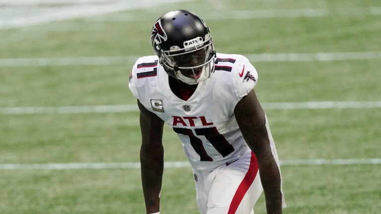 After trading Julio Jones, Atlanta Falcons tweet image that makes it look  like he died