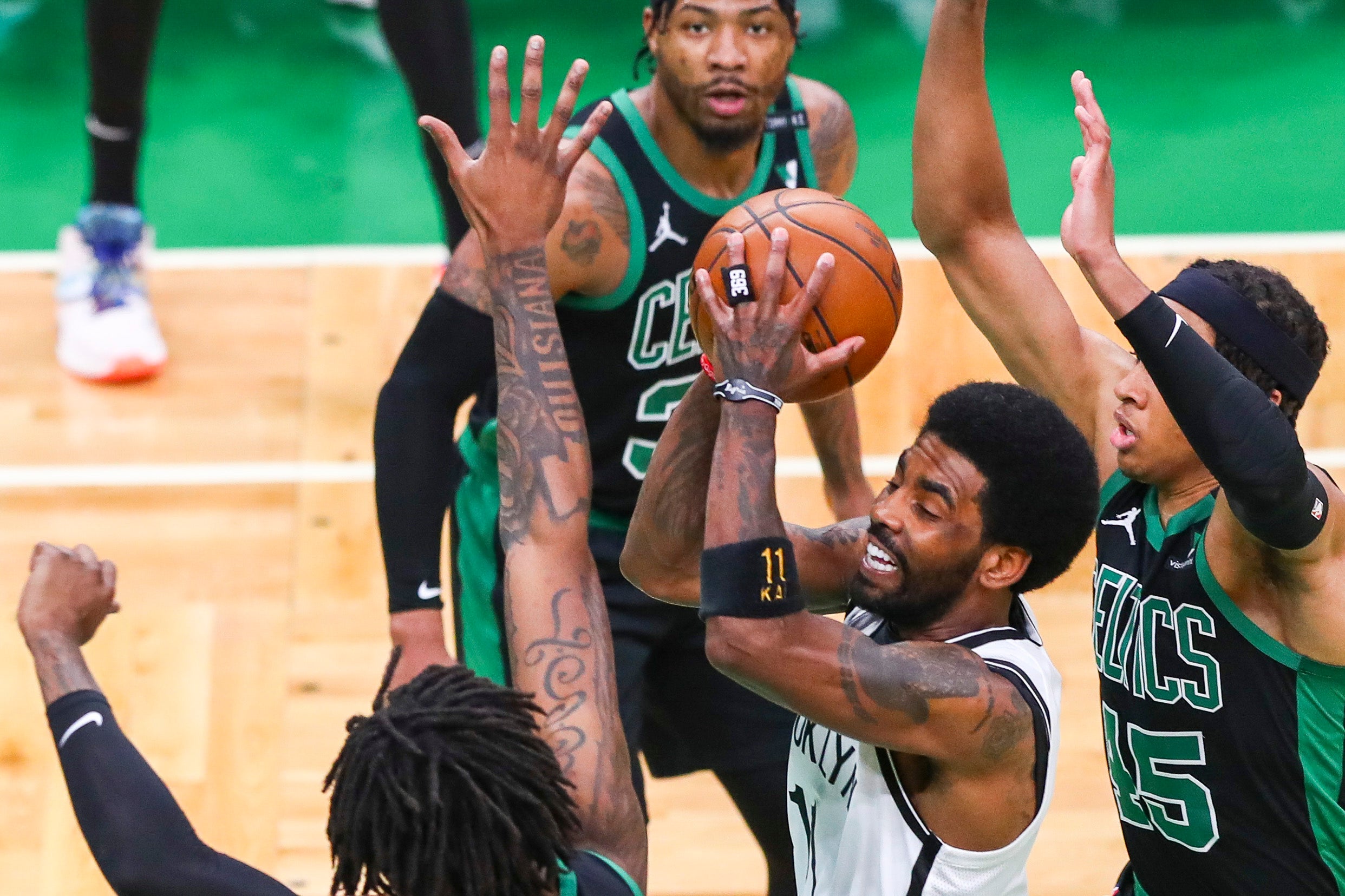 Tatum outduels Nets' big three with iconic Game 3 performance