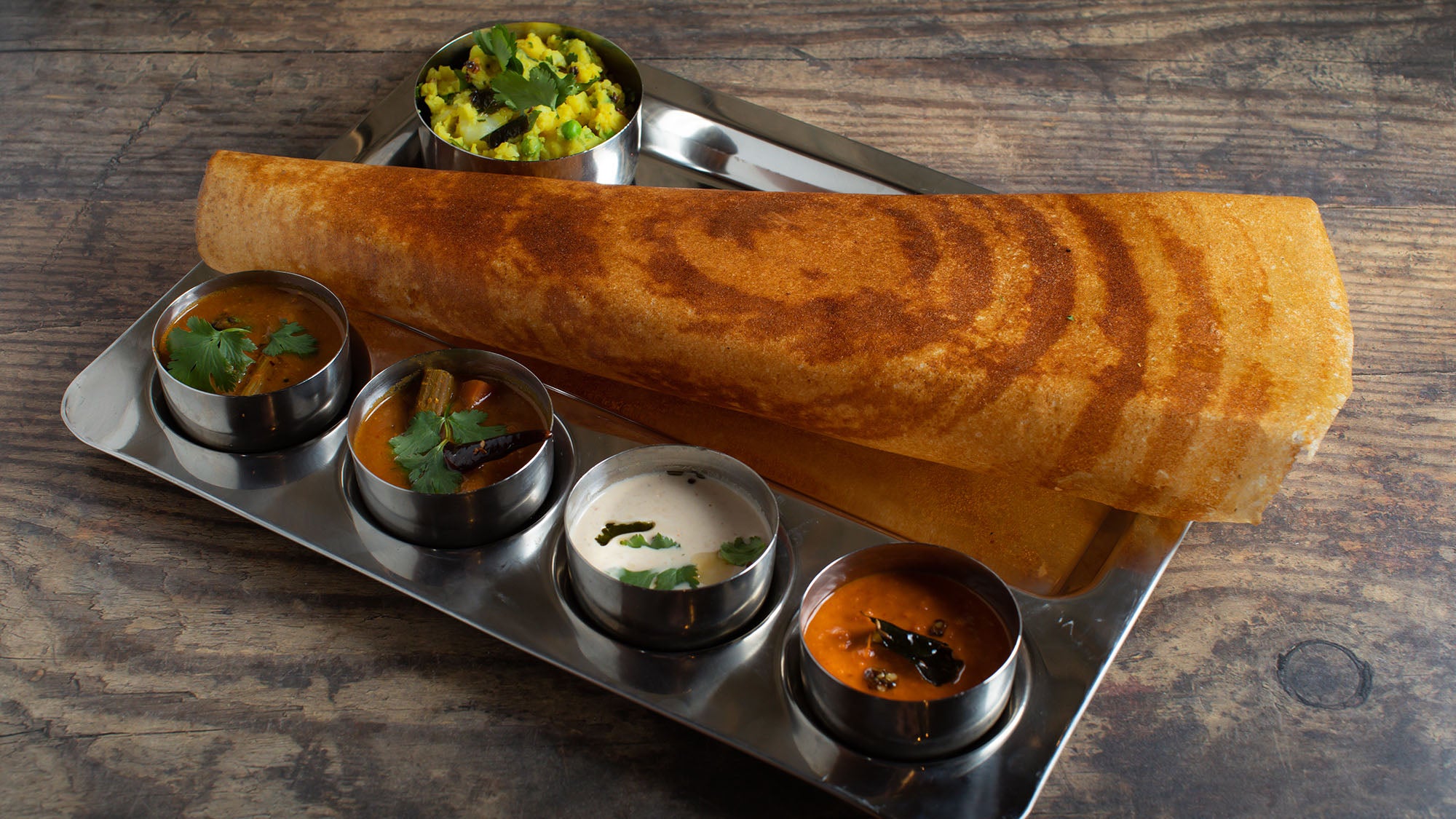 Masala Dosa at Madras Dosa Co.